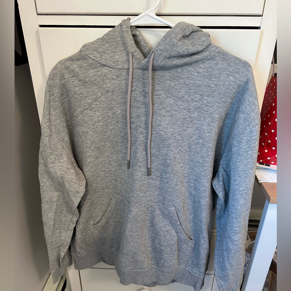 H&M Grey Basic Hoodie